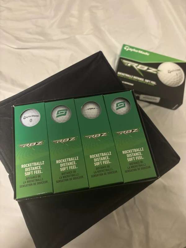 Stryped Taylormade RBZ golf balls - Image 3