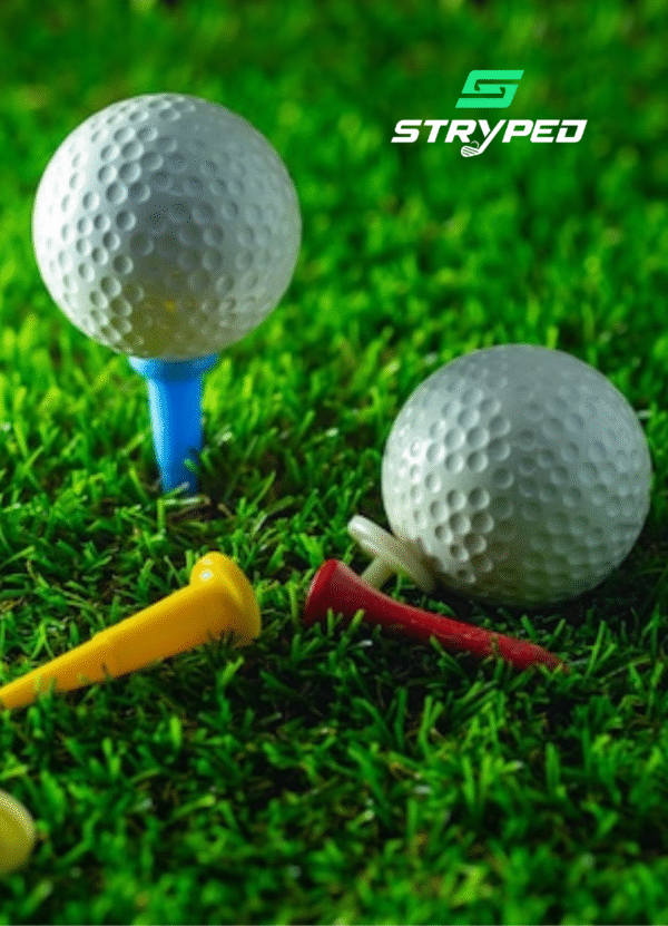Stryped Golf Tees